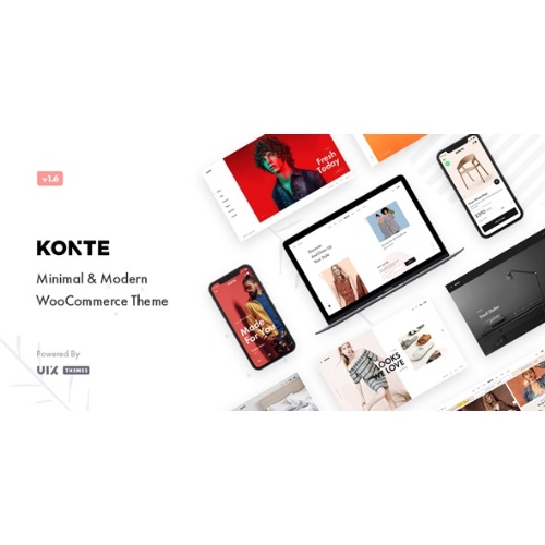 Konte – Minimal & Modern WooCommerce WordPress Theme