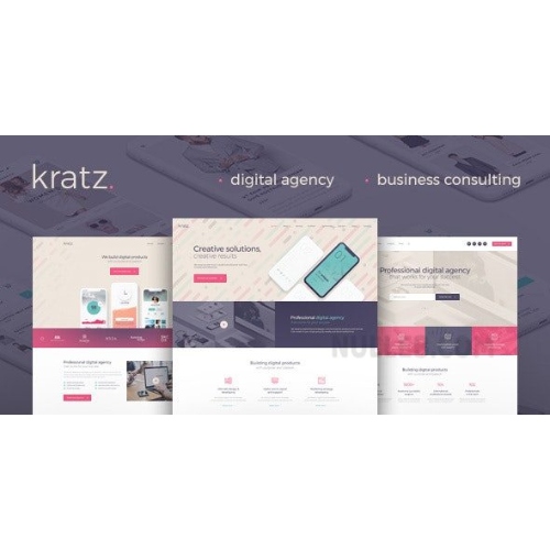 Kratz | Digital Agency Marketing and SEO WordPress Theme