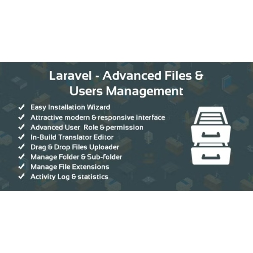 Laravel – Advanced Files & Users Management