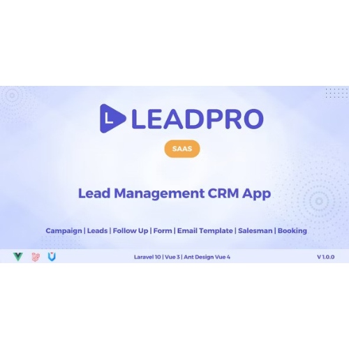 LeadPro SAAS – Lead & Call Center Management CRM