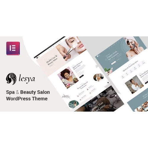 Lesya – Beauty Salon & Spa WordPress Theme