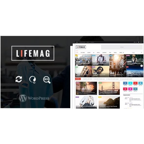 LifeMag – Responsive Magazine WordPress Theme