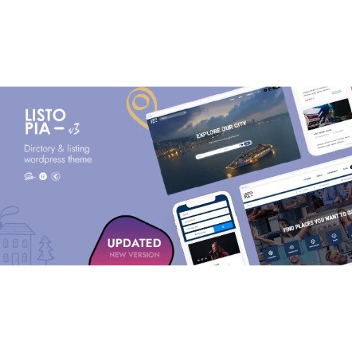 Listopia – Directory, Community WordPress Theme