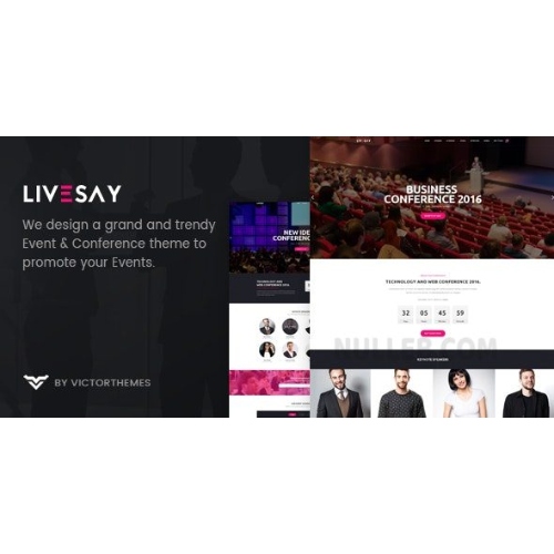 Livesay – Event & Conference WordPress Theme