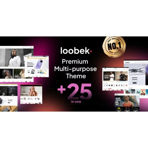 Loobek – Elementor Multipurpose WooCommerce Theme