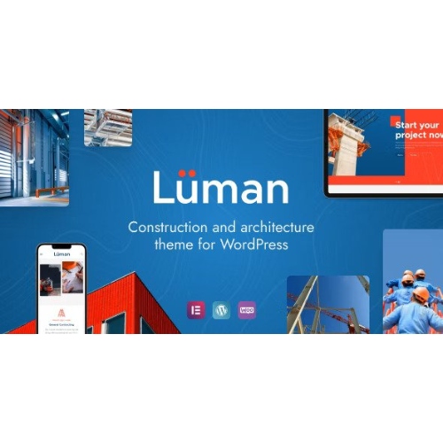 Luman – Construction WordPress Theme