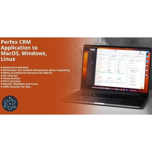 MNS – Perfex CRM Application para MacOS, Windows, Linux