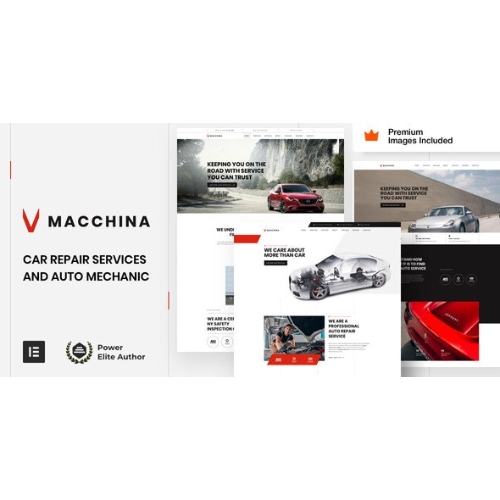 Macchina – Auto Repair WordPress Theme