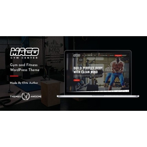 Maco | Gym and Fitness WordPress Theme
