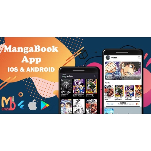 MangaBook – Flutter Manga App with Admin Panel