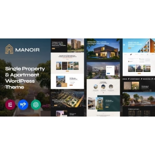 Manoir – Single Property & Apartment WordPress Theme