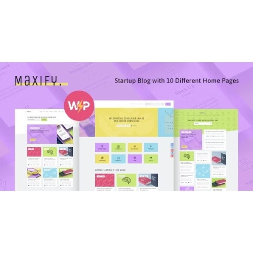Maxify | Startup & Business News WordPress Blog Theme