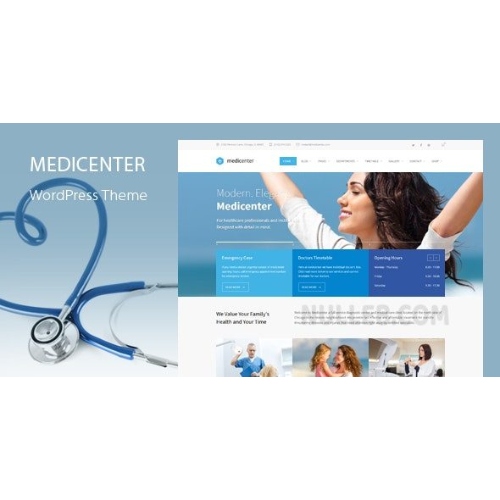 MediCenter – Health Medical WordPress Theme
