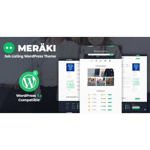 Meraki – Job Board WordPress Theme