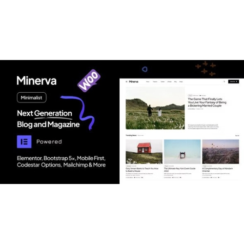 Minerva – Modern Blog WordPress Theme