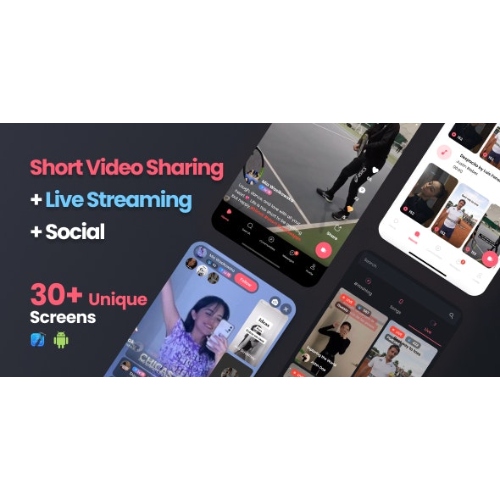 Modern TikTok/Dubsmash – Android/iOS
