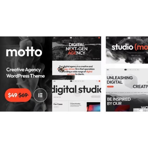 Motto – Creative Agency & Startup WordPress Theme