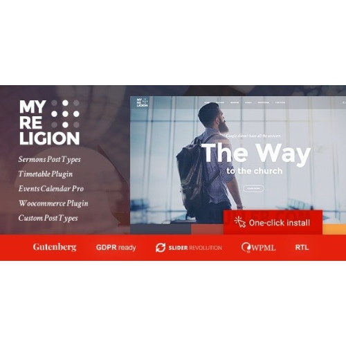 My Religion – Church & Charity WordPress Theme
