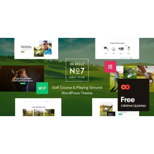 N7 | Golf Club Sports & Events WordPress Theme