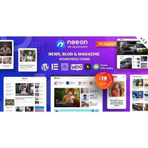 Neeon – WordPress News Magazine Theme