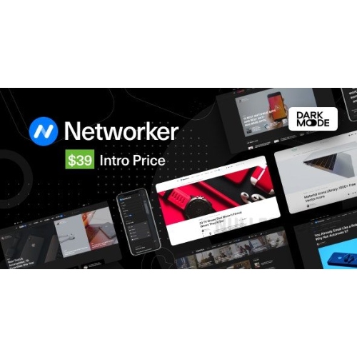 Networker – Tech News WordPress Theme with Dark Mode