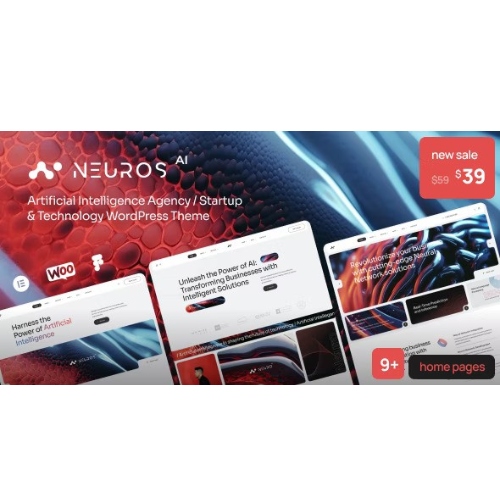 Neuros | AI Agency & Technology WordPress Theme