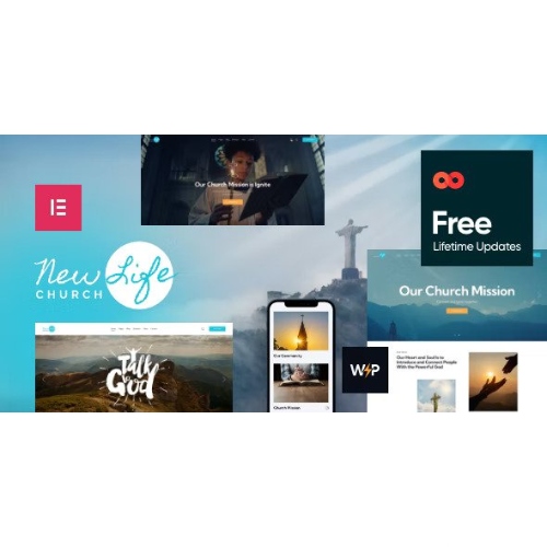 New Life | Church & Religion WordPress Theme | Churches