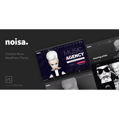 Noisa – Music Producers, Bands & Events Theme for WordPress