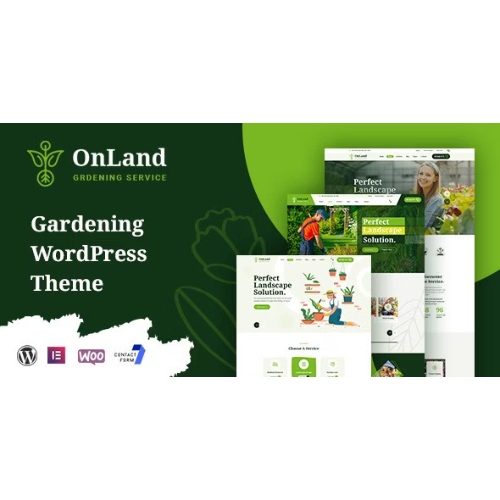 OnLand – Gardening WordPress Theme
