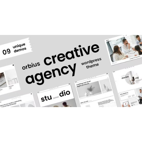 Orbius – Creative Agency and Portfolio Theme