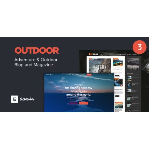 Outdoor – Responsive Adventure Blog and Magazine WordPress Theme