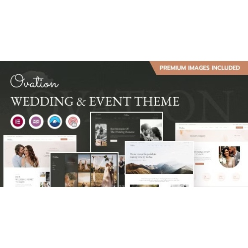 Ovation – Wedding & Event Photography WordPress Theme