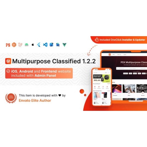 Classified For Multipurpose App | Buysell Classified like Olx, Mercari, Offerup, Carousell