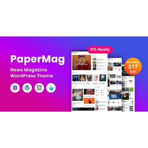PaperMag – News Magazine WordPress Theme