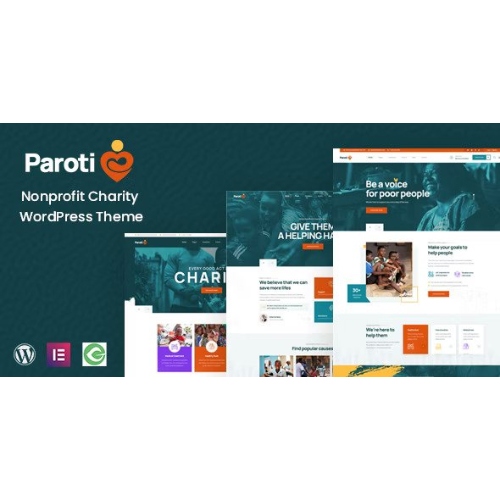 Paroti – Nonprofit Charity WordPress Theme