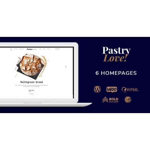 Pastry Love – Bakery & Cake Shop WordPress Theme