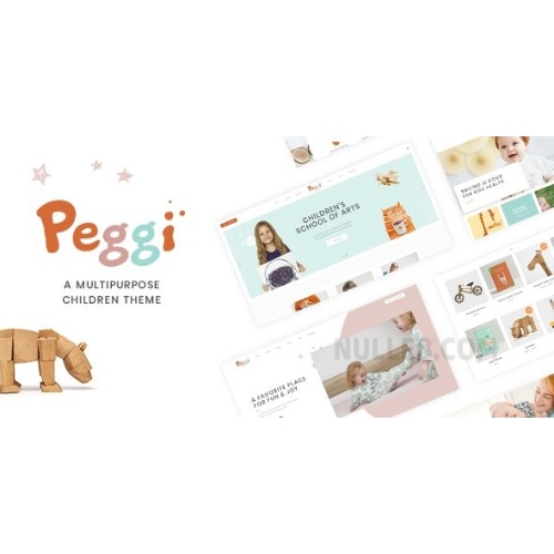 Peggi – Multipurpose Children WordPress Theme