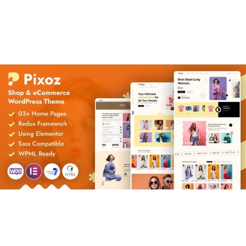 Pixoz – Fashion Shop & eCommerce WordPress Theme
