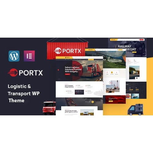 Portx – Logistics and Transportation WordPress Theme