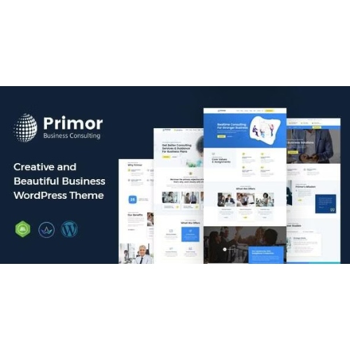 Primor – Business Consulting WordPress Theme