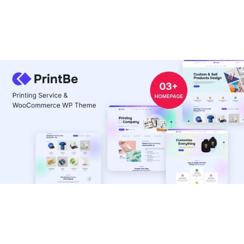PrintBe – Printing Service & WooCommerce WP Theme
