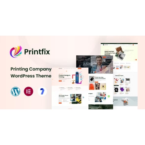 Printfix – Printing Services Company WordPress Theme