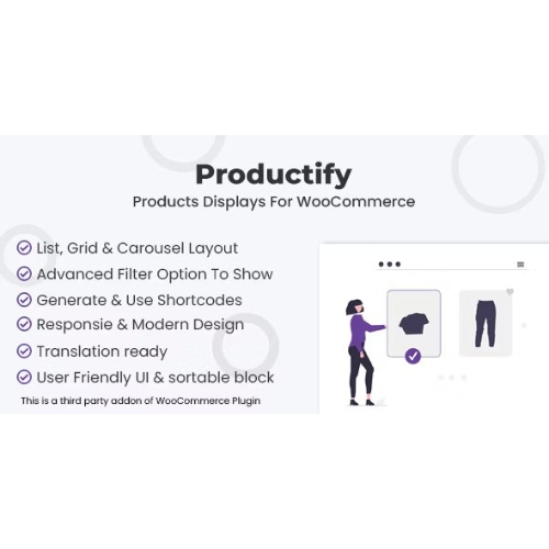 Products Displays For WooCommerce – Productify