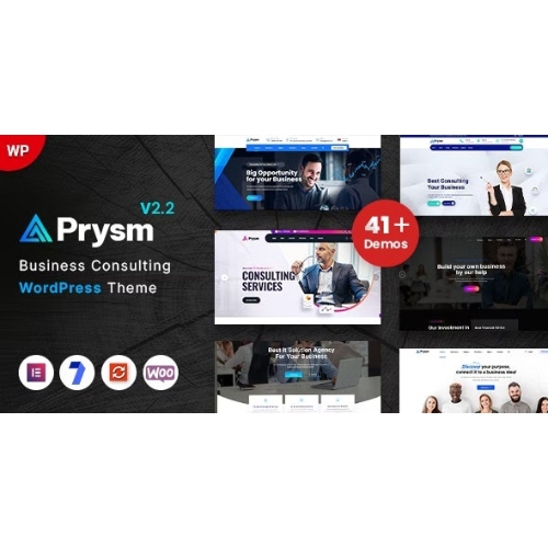 Prysm – Consulting & Business WordPress Theme