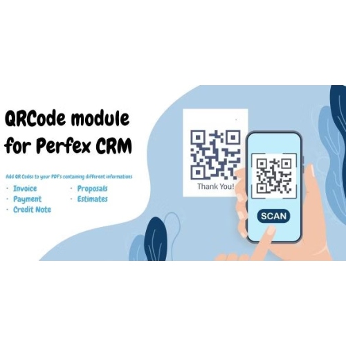QR Code addon module for Perfex CRM