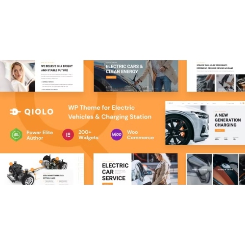 Qiolo – Vehicle & EV Charging WordPress Theme