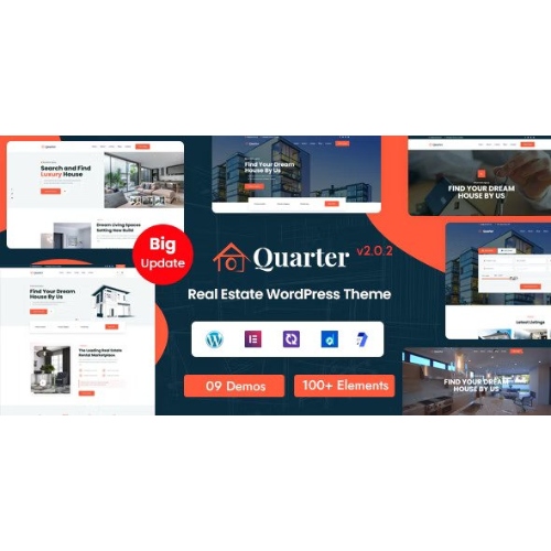 Quarter – Real Estate WordPress Theme