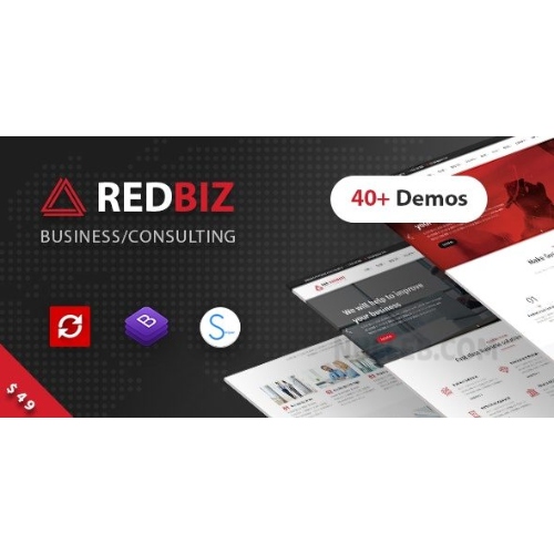 RedBiz – Finance & Consulting Multi-Purpose WordPress Theme