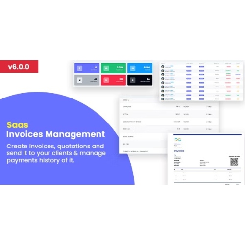 Invoice SaaS Management System – Invoices SaaS / Billing Management / Laravel Invoice Management