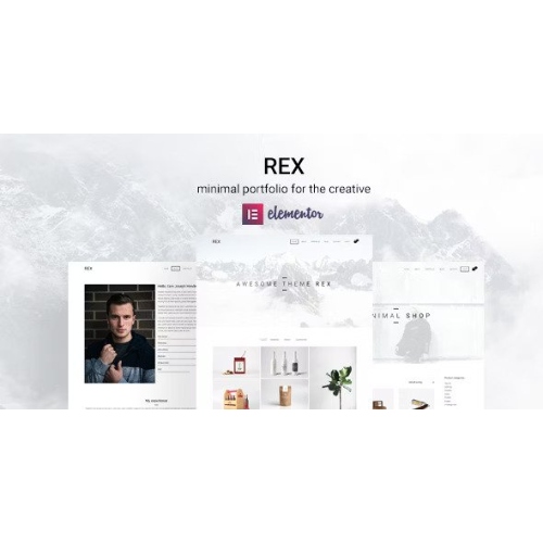 Rex – Minimal WordPress Portfolio Theme